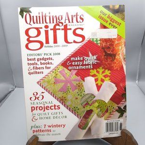 Vintage Craft Patterns, Quilting Arts Magazine, Holiday 2008 2009, Christmas